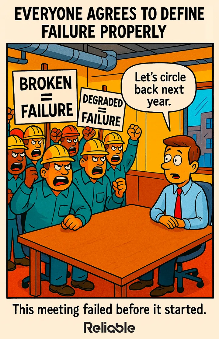 defining equipment failure