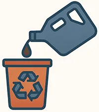 How to Properly Dispose of Used Engine Oil