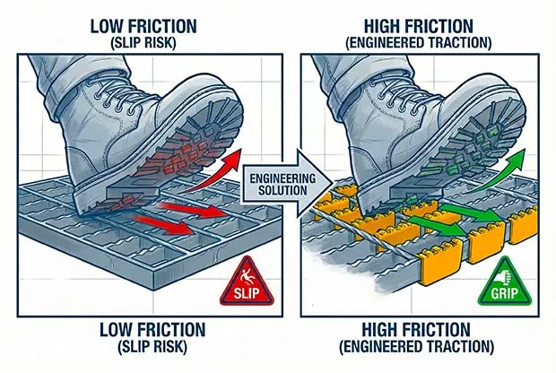Low Friction High Friction