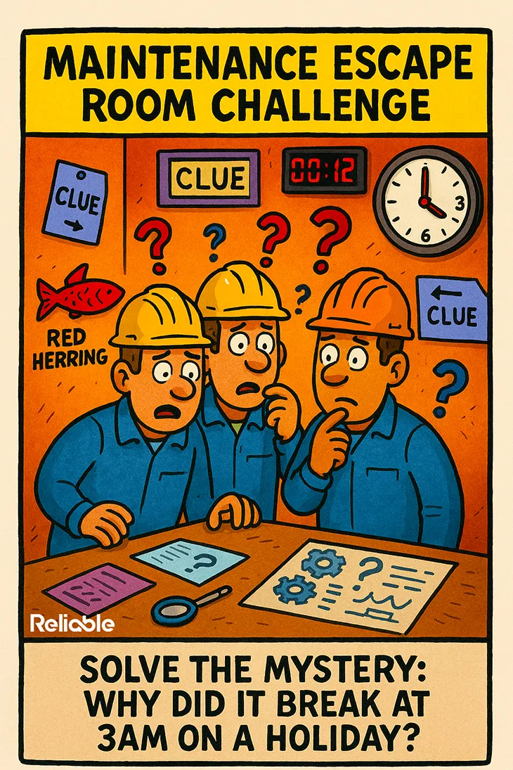 Maintenance Escape Room Challenge