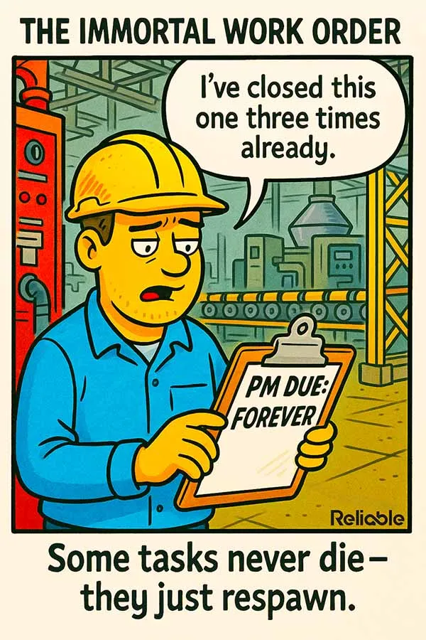 why work orders keep coming back
