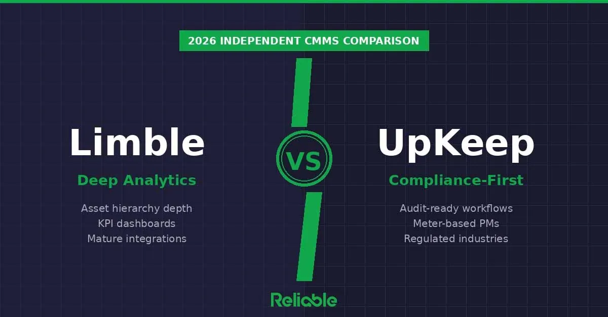 Limble vs UpKeep CMMS Guide