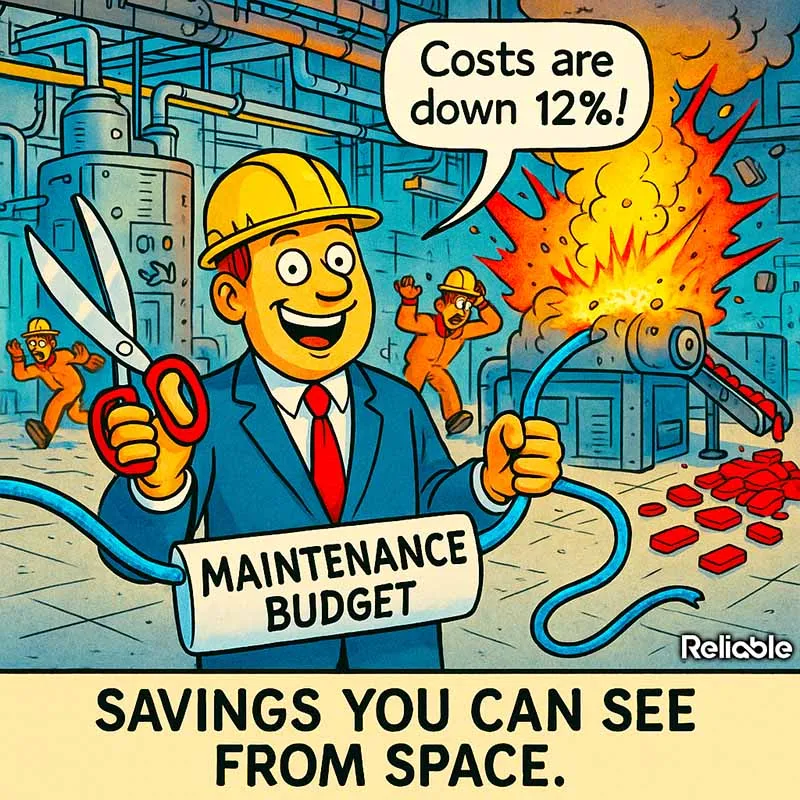 maintenance budget savings