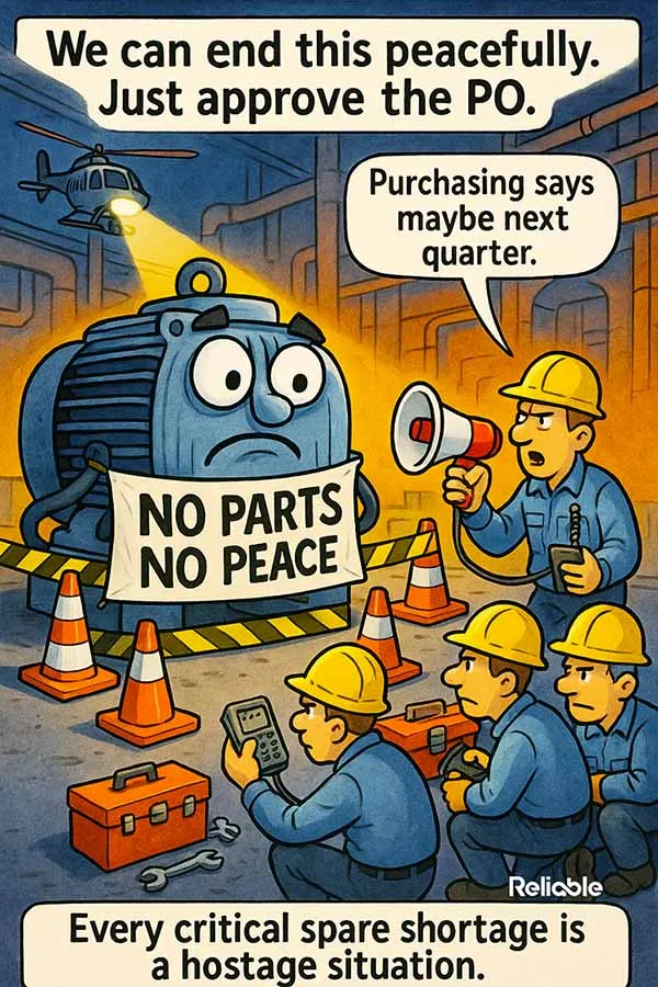 Critical Spare Parts Shortages