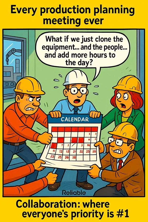 why production planning meetings fail