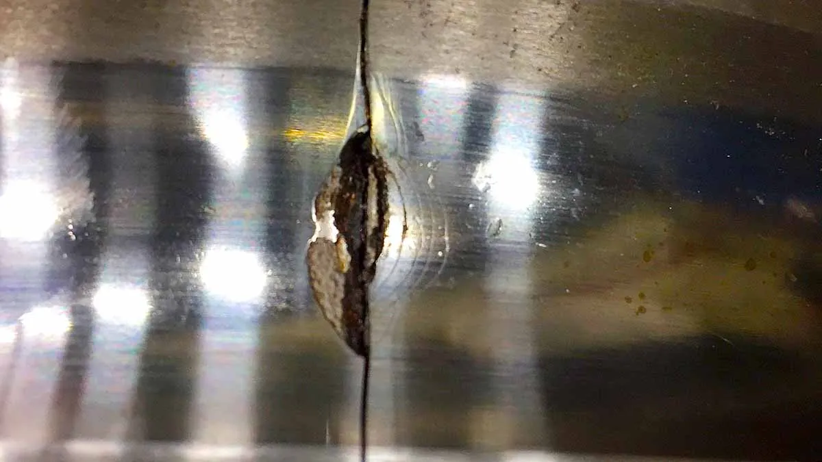 Cracked Bearing