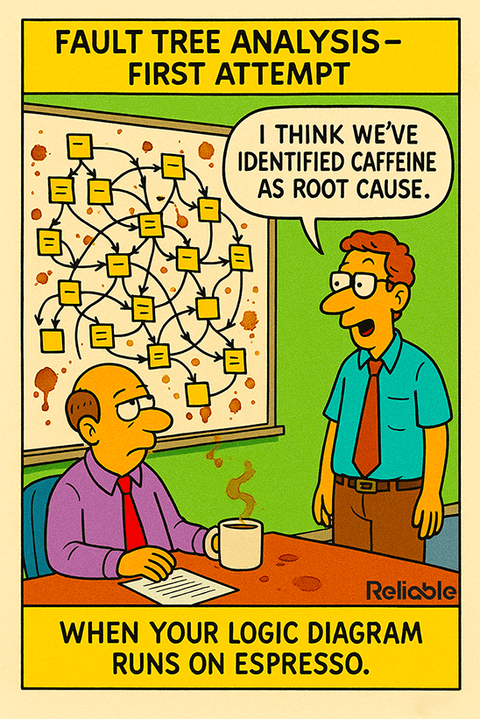 fault tree analysis in reliability engineering