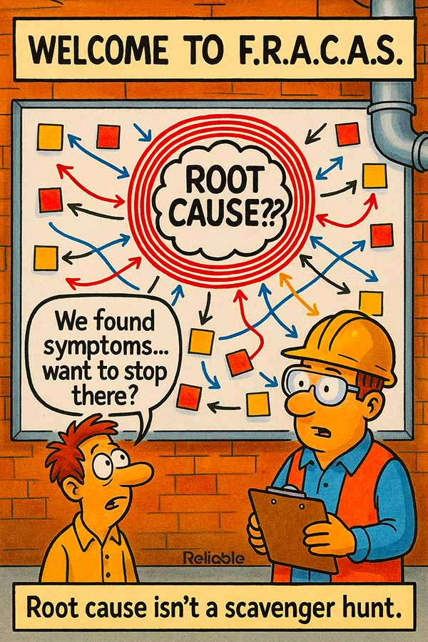 FRACAS root cause analysis process