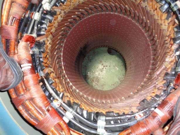 Failed Generator Winding