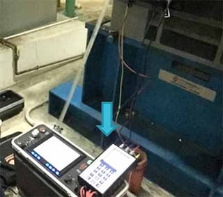 Electrom D12 high output with low voltage and offline partial discharge and the ALL-TEST Pro 5