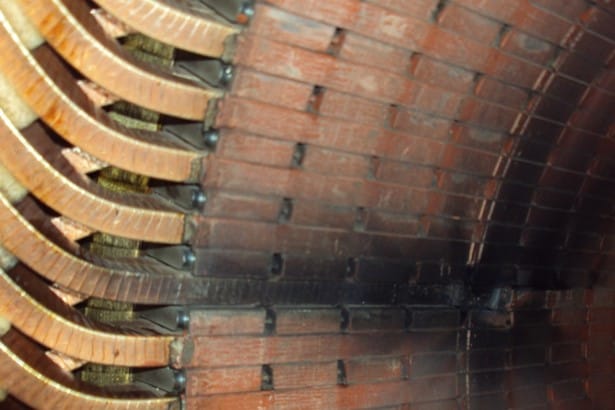 Missing Wedge in Generator Winding