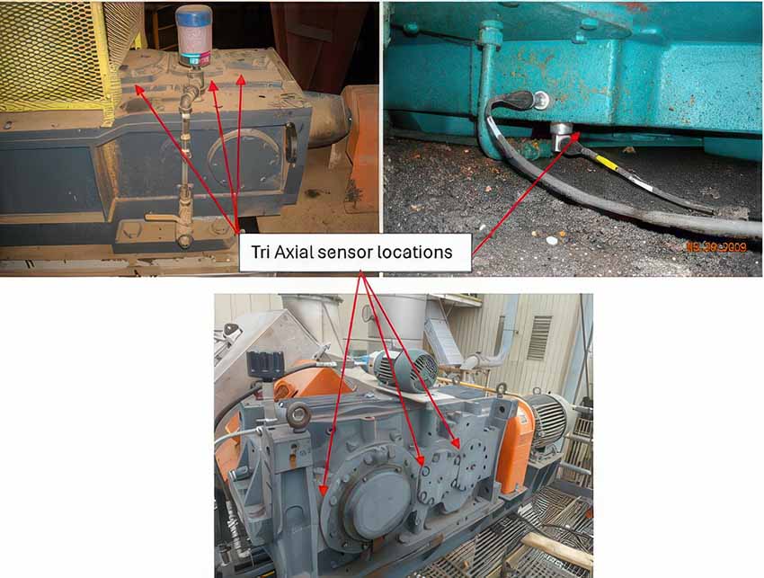 Possible triaxial sensor solutions.