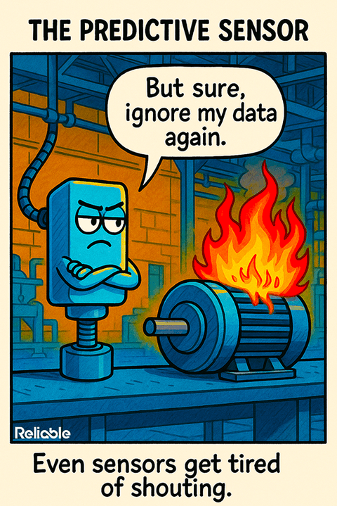 IoT sensors for predictive maintenance