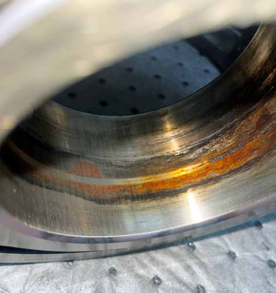Failed Bearing