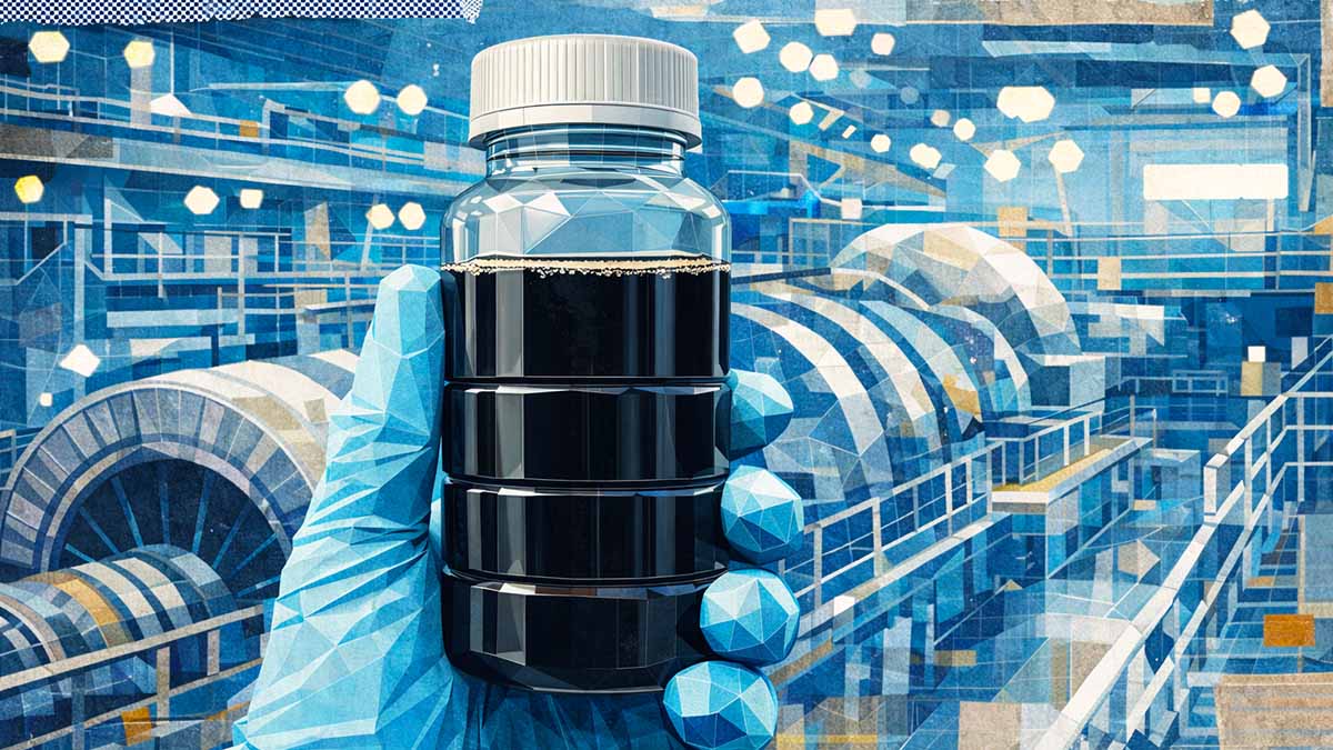 Compressor Oil Turned Black