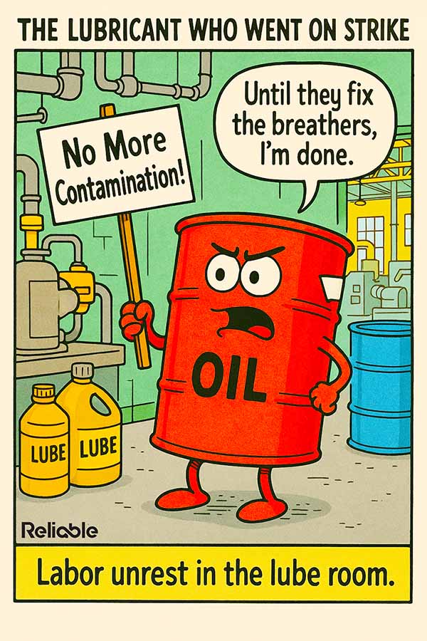 breather filter contamination control