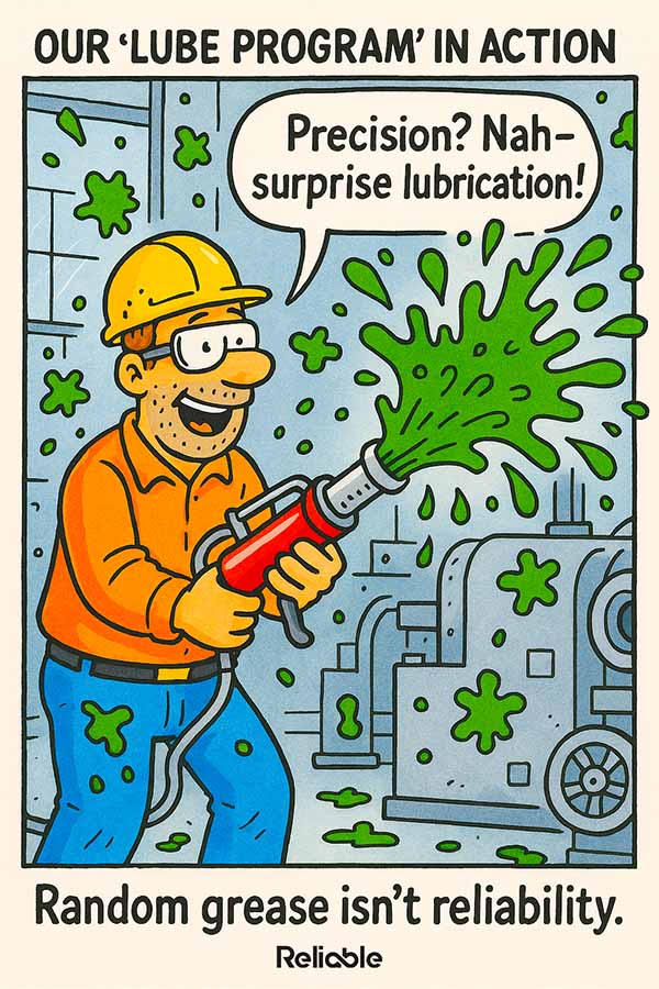 build proper lubrication program