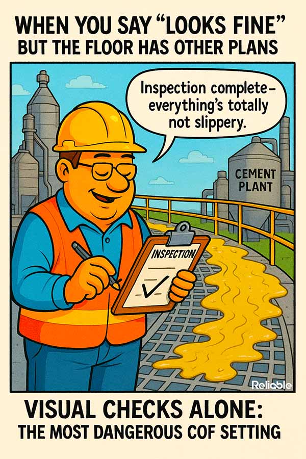 cement plant slip hazard prevention