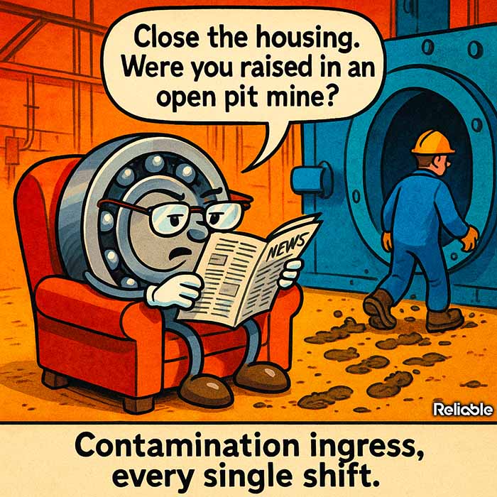 how to prevent equipment contamination ingress