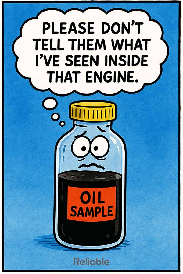 engine oil analysis for maintenance decisions