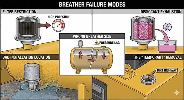 How Breathers Fail
