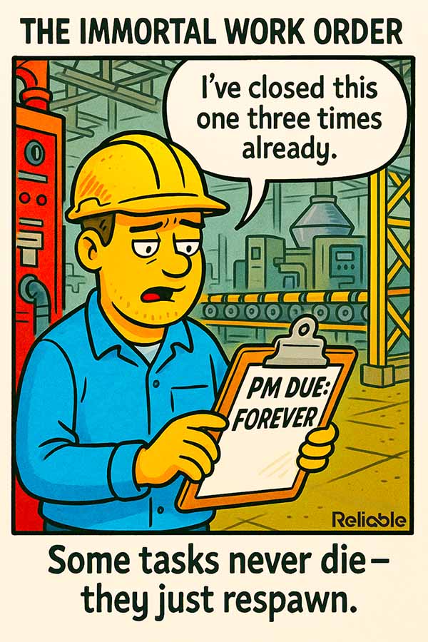 why work orders keep coming back