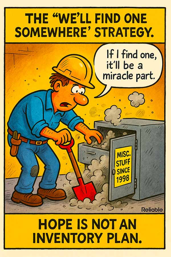 maintenance spare parts inventory management