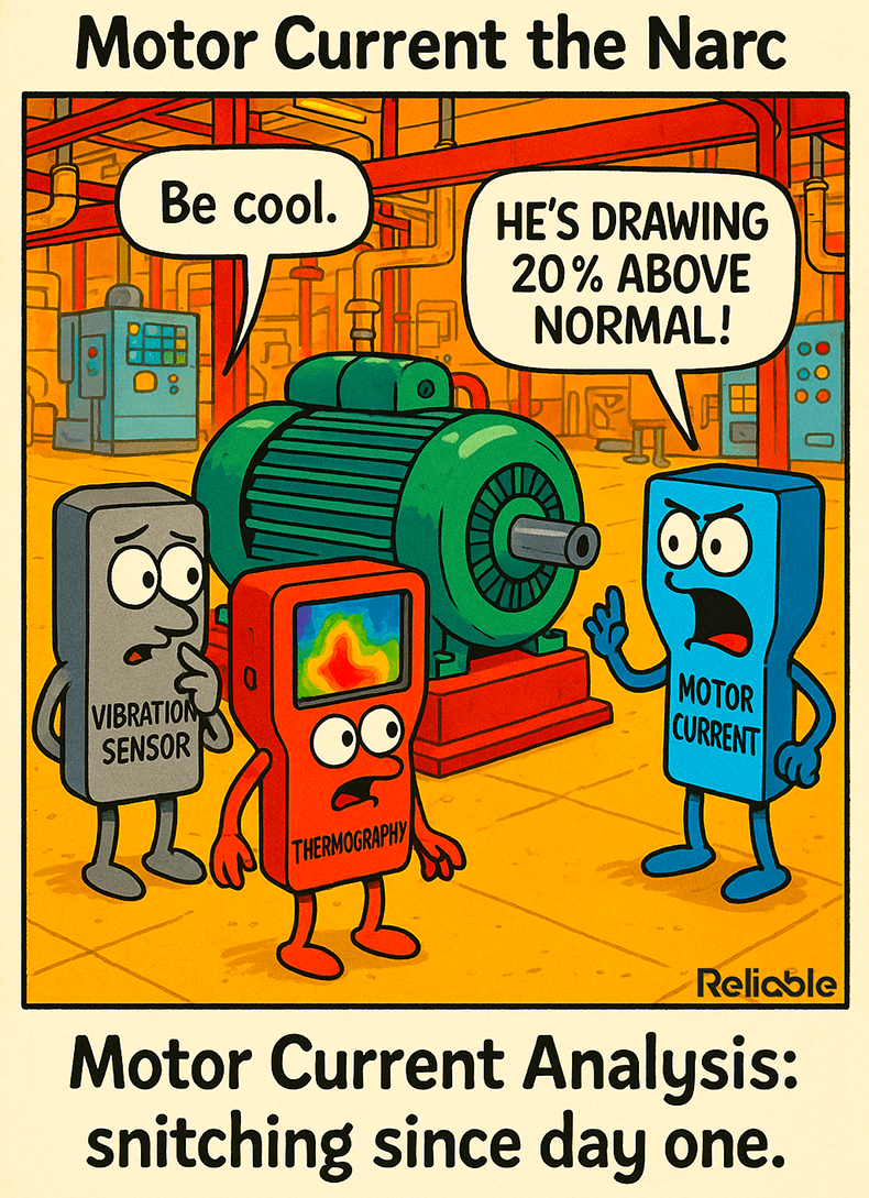 motor current monitoring for motors