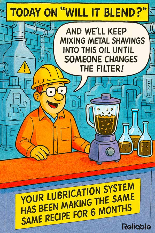 oil contamination in hydraulic systems