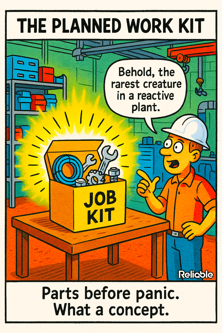 maintenance job kitting best practices