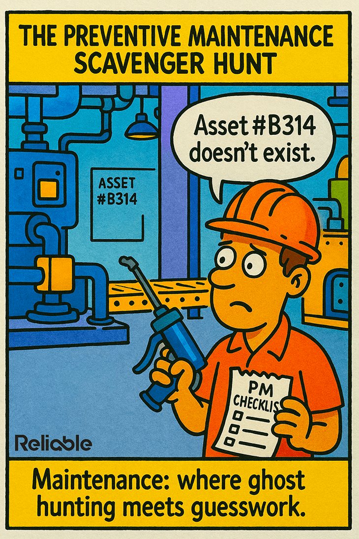 preventive maintenance asset identification