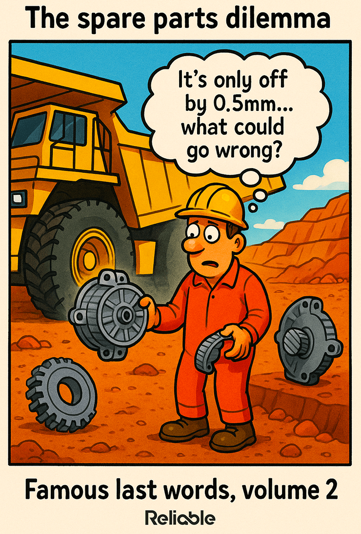 precision in spare part selection