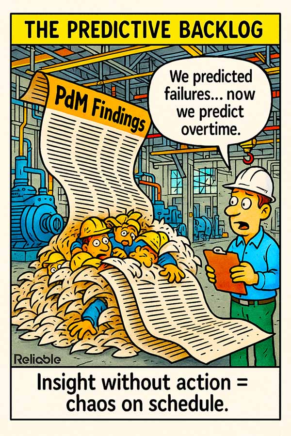 acting on predictive maintenance findings
