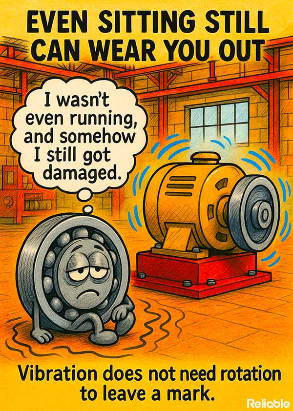 preventing bearing damage during storage