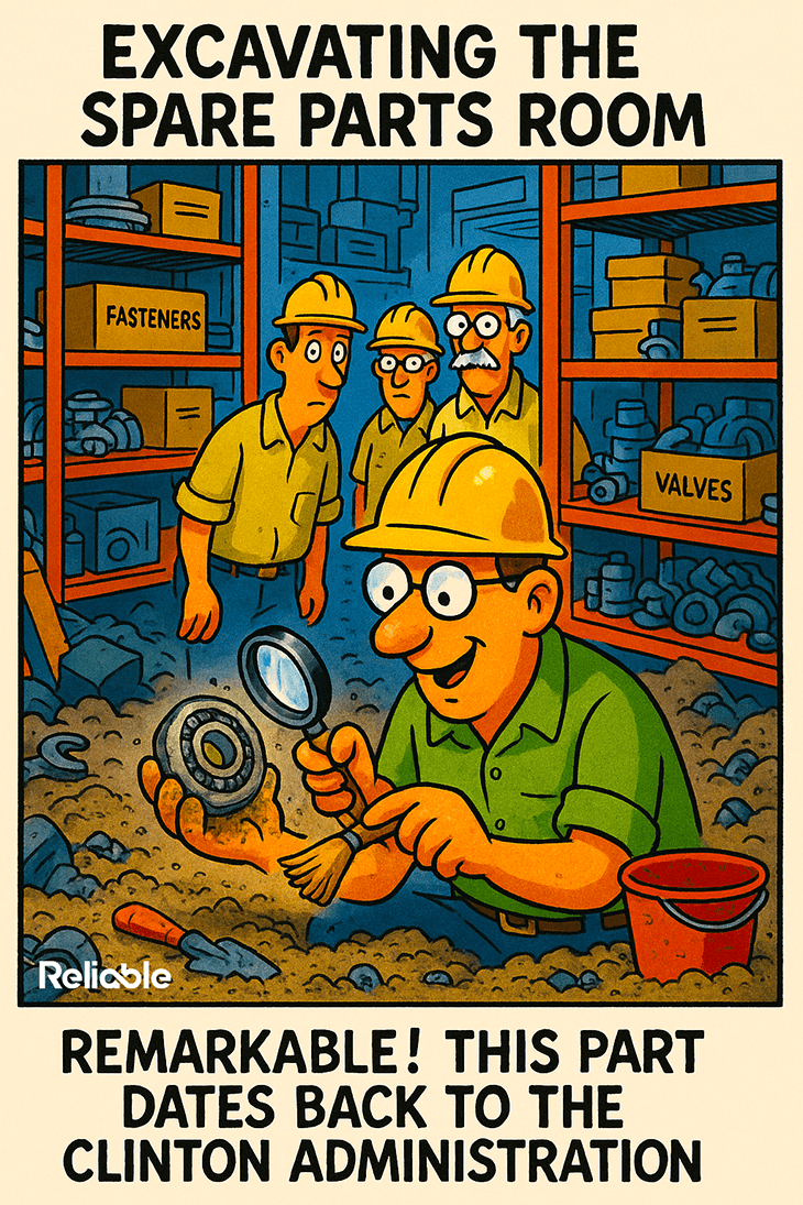 Excavating the Spare Parts Room