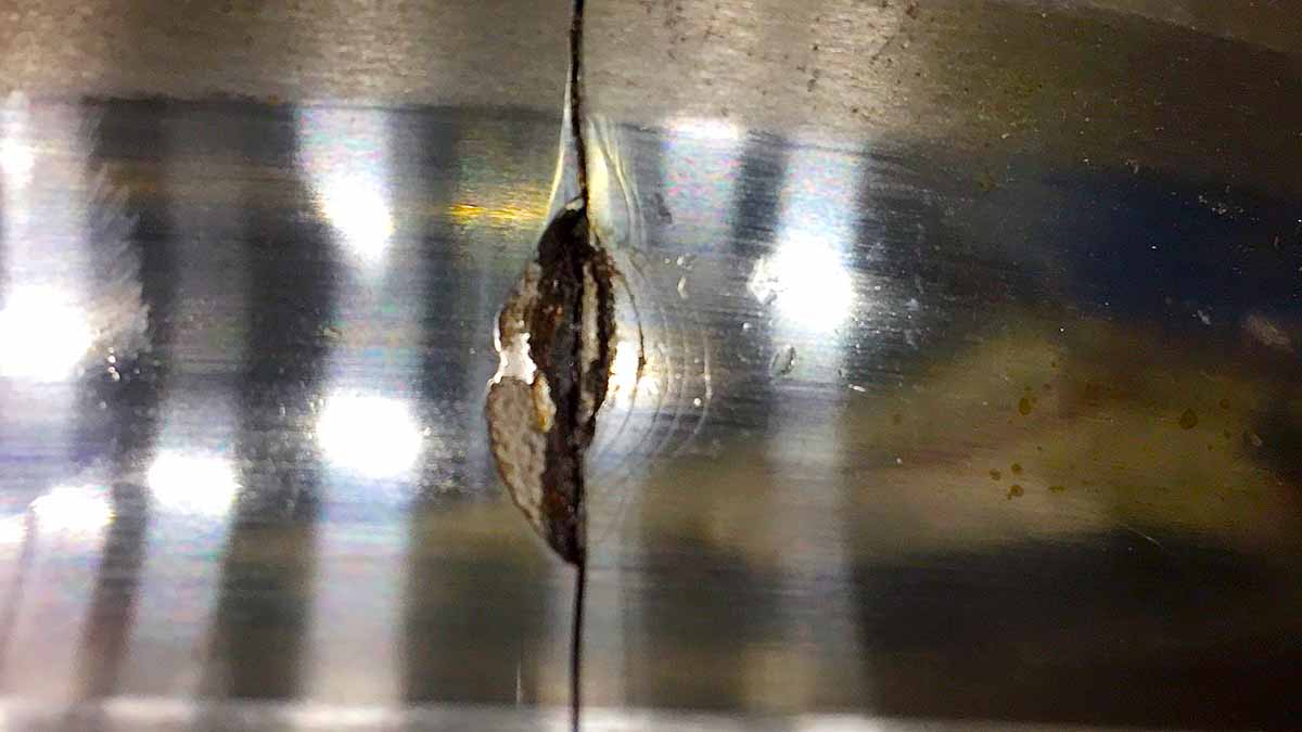 Cracked Bearing