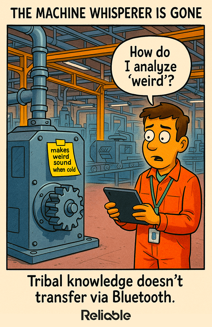 tribal knowledge transfer in maintenance