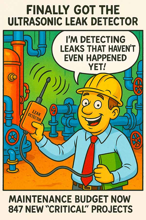 ultrasonic leak detection for compressed air systems