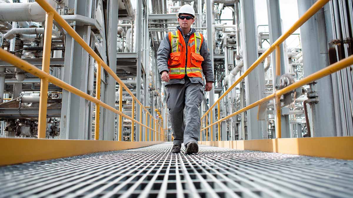 Walk facility looking for hazards